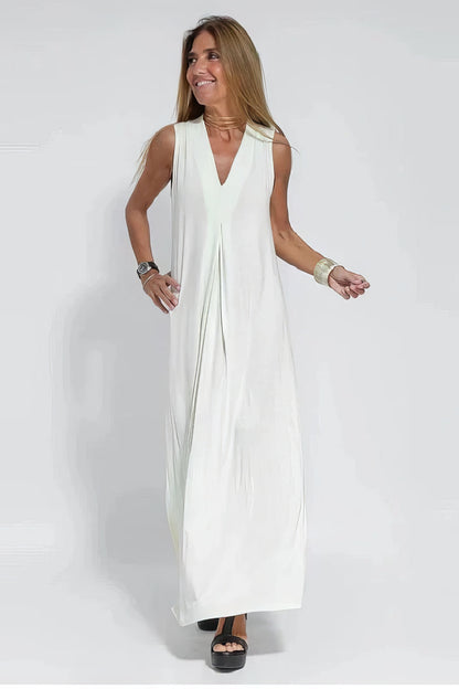ELISE - LONG DRESS WITH CARDIGAN