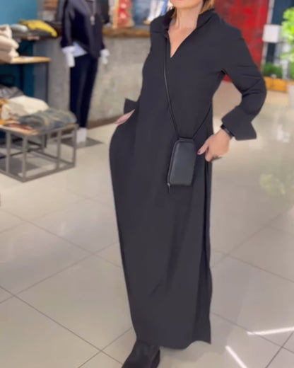 CLAUDIA - STRETCH MAXI DRESS